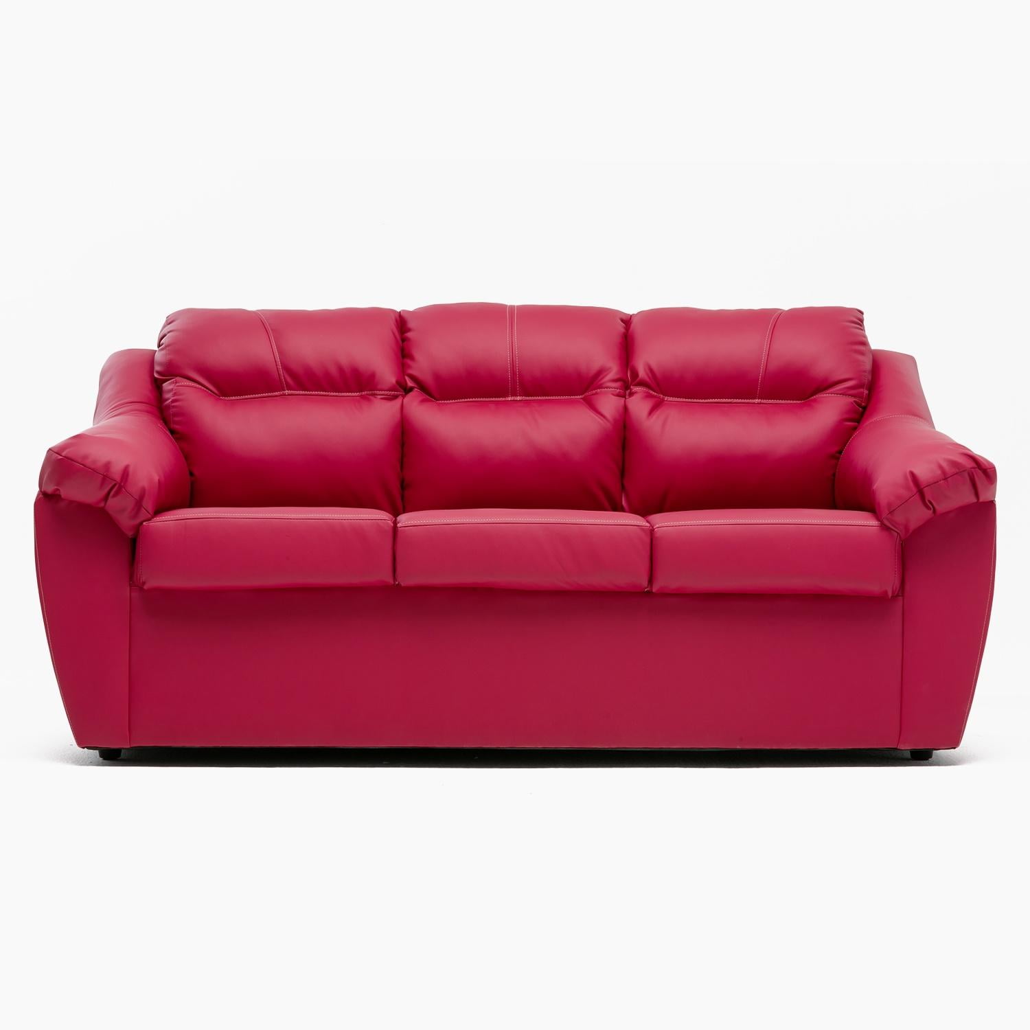 Cabsur - Sofa Asturias 3c Rojo