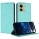 thumbnail image 1 of Funda Cartera Magnética para Motorola Edge 40 Protección Antichoque con Ranuras Verde, 1 of 6