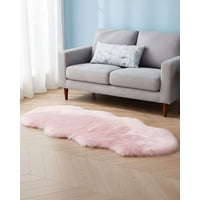 Mylhogar - Alfombra De Pelo De Oveja Sintetico Ultra Suave