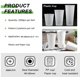 thumbnail image 3 of Film Sellador para Vasos JIAWANSHUN 90‑105 mm (3000 Vasos), 3 of 8