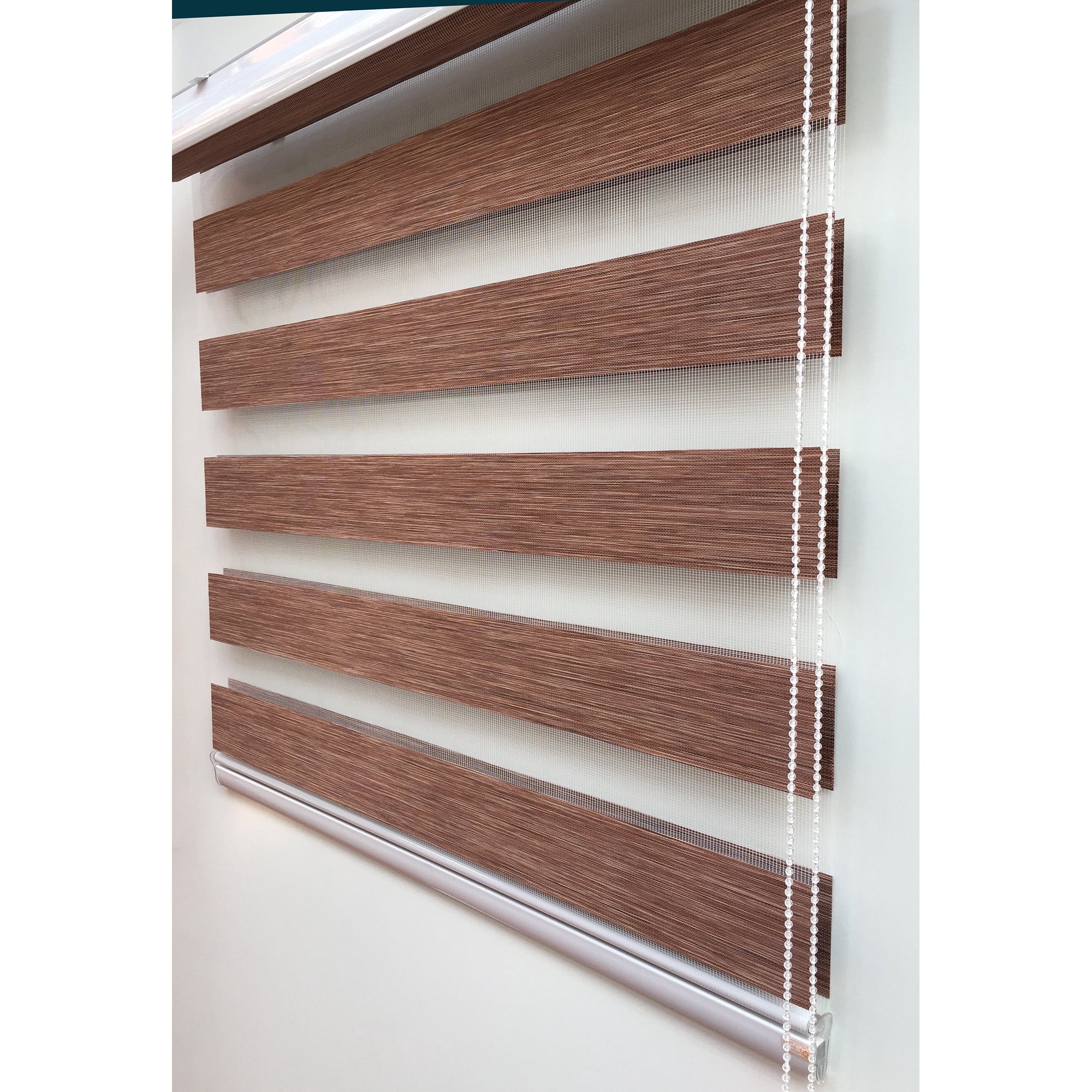 Deco Rc - Cortina Roller Duo Prime Madera 120x240 Cm