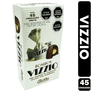 Costa - Vizzio En Bombones - Chocolates (Caja Con 45 Unidades)