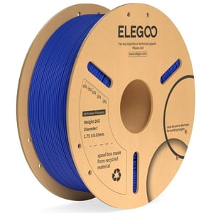 Filamento Para Impresora 3D Elegoo Pla Plus, 1,75 Mm, Azul Oscuro, 1 Kg