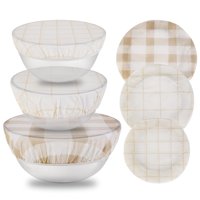 Tirphy - Cubiertas Para Cuencos Trophy De Cera De Abejas Reutilizables Para Preparar Pan, 20, 25 O 30 Cm