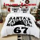 thumbnail image 1 of 3pcs Santa's Favorite Number Printed Bedding Set Soft Duvet Cover with 2 Pillowcases All Season Comfort, 1 of 5