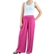 thumbnail image 2 of Pantalon Palazzo Mujer Fiesta Cintura Elasticada Tela Plisada 140, 2 of 4