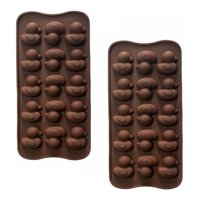 Genérico - Pack X2 Molde De Silicona Patito Moldes De Chocolate Paticos