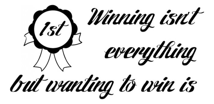 Rienda Libre Graphics - Decomural Winning Isn'T Everything Inspirational Ws-34302