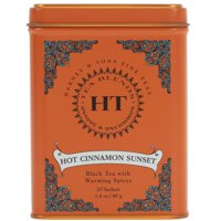 Tea Harney & Sons Con Canela Caliente Con Cafeína Sunset Black, 20 Sobres