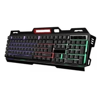 Venimport - Teclado K568 Para Notebooks Teclado Gamer Color Negro