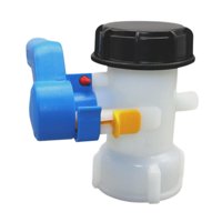 Magideal - Reemplazo De La Válvula De Tanque Ibc Para El Interruptor De Contenedor Líquido De Agua Control De Válvula De Mariposa Fácil Instalación Reutilizable