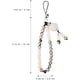 thumbnail image 2 of Correa para teléfono celular, pulsera con cuentas, cordón antipérdida, cordón corto con colgantes para llaves, MP3 y MP4., 2 of 7