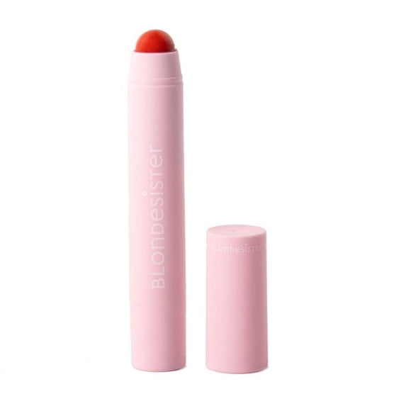 Crema para labios y mejillas Blondesister 2 en 1, 3,5 g, color rojo fuego