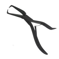 Ioensy - Alicates Para Quitar Extensiones De Cabello, Color Negro, Para Peluquerías Y Salones De Belleza.