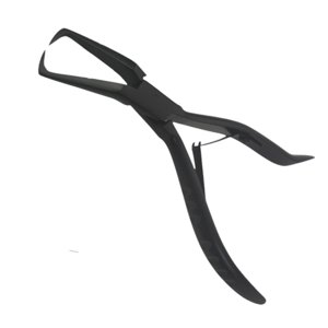 Ioensy - Alicates Para Quitar Extensiones De Cabello, Color Negro, Para Peluquerías Y Salones De Belleza.