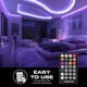 thumbnail image 2 of Tira de luces LED Monster Sound Reactive de 30 m RGB con control remoto, 2 of 7