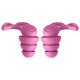 thumbnail image 1 of Tapones Para Los Oídos De Silicona, Cómodos Tapones Para Los Oídos Para Dormir, Para Lugares Ruidosos, Trabajo, Estudio, Color Rosa, 1 of 3