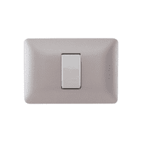 Bticino - Interruptor 9/12 Matix Arm. Placa Titanio Sam5001Btf