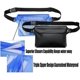 thumbnail image 2 of Bolsa impermeable con correa para la cintura (paquete de 2) | La mejor manera de mantener tu teléfono y objetos de valor seguros y secos | Ideal para navegar, nadar, hacer snorkel, kayak, playa, pisci, 2 of 7