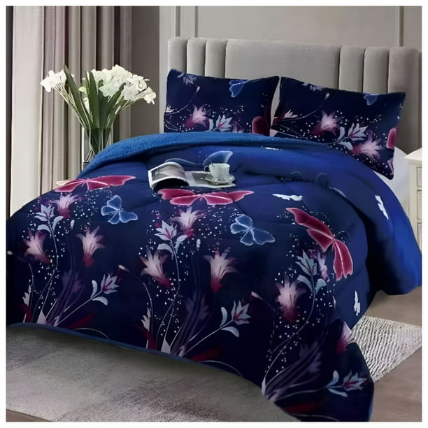 Plumon Chiporro Plush 2 Plazas Estampado Mas 2 Fundas De Almohada