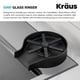 thumbnail image 3 of Enjuagadora de vidrio Kraus CleanMate KGR-500MB para fregadero de cocina, 3 of 9
