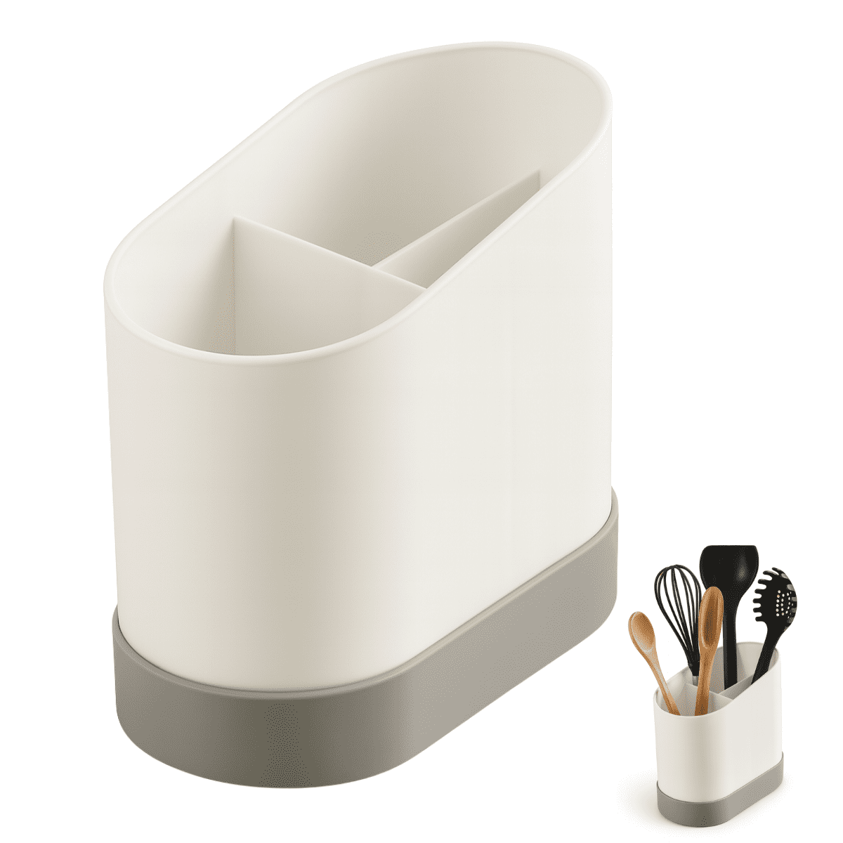 Genérico - Organizador Escurridor Utensilios Cubiertos Cocina Multiuso