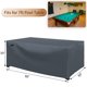 thumbnail image 2 of Funda para mesa de billar Chinchilla 279 cm impermeable Oxford, 2 of 7