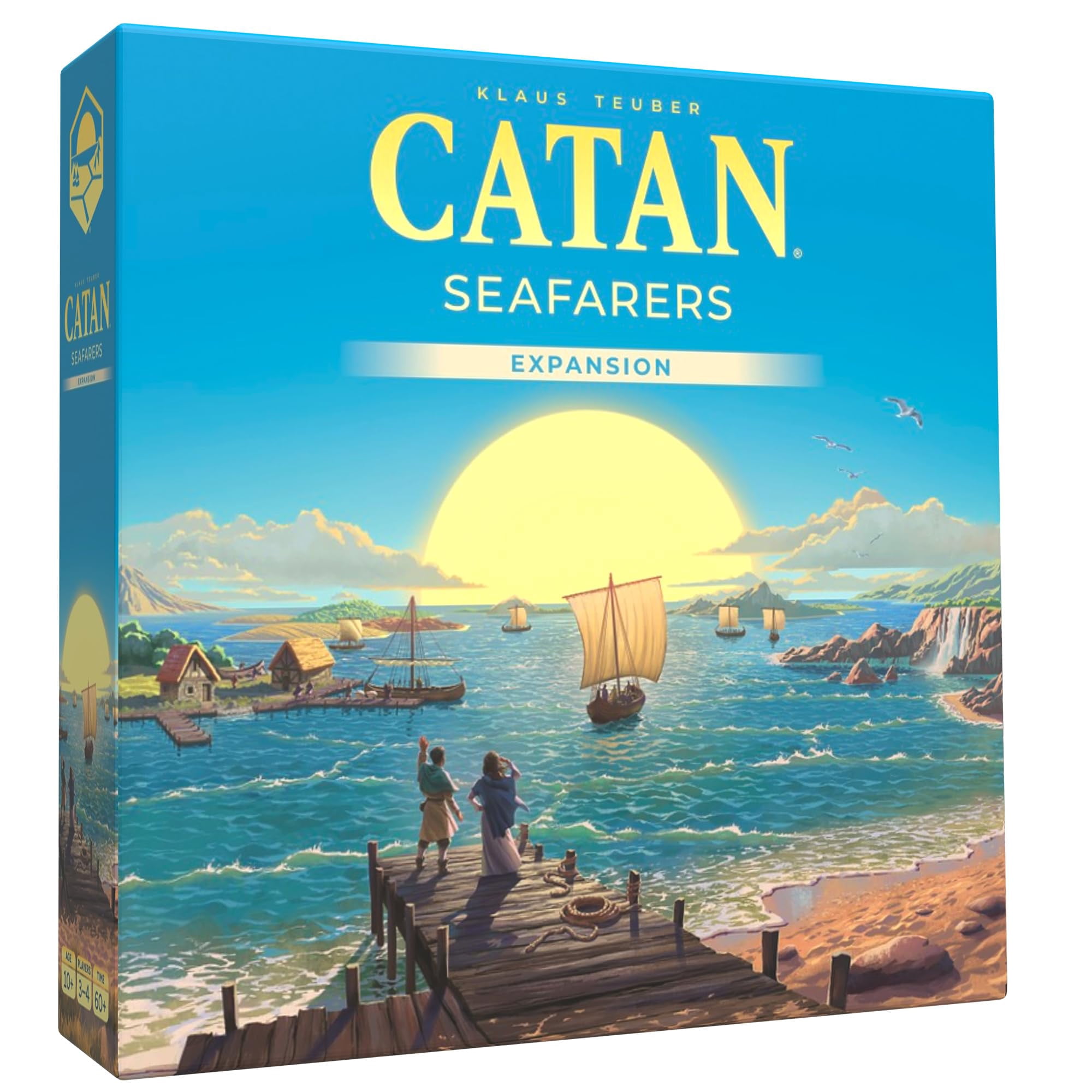 Juego De Mesa Catan Seafarers Expansion 6ª Edición Para 3-4 Jugadores