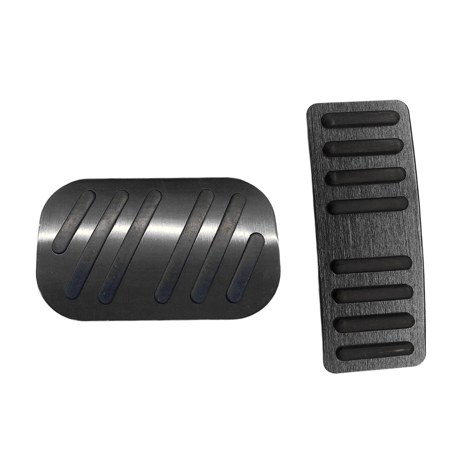 Magideal - De Cubierta De Pedal De De Gas De Almohadilla De Pedal De Freno De Coche, Almohadillas De Pedales De Pie Para Atto 3 Yuan Plus , Negro