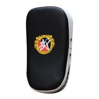 Magideal - Kick Muay Thai Kickboxing, Almohadilla Corporal Llamativa Para Patadas Curvas, Entrenamiento De Boxeo Mma Con Objetivo De Pie De Punzonado, Asas Blanco 36X19X8.5Cm