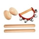 thumbnail image 1 of Juguetes Musicales Preescolares Del Sistema Educativo De La Música De Madera Para Los Bebés 3pcs Del Regalo De Cumpleaños, 1 of 5