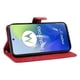 thumbnail image 2 of Funda tipo cartera con tapa para Motorola MOTO G24 con tarjetero, soporte y cubierta magnética Rojo, 2 of 6