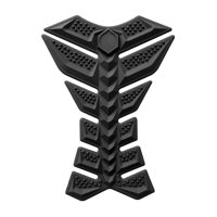 Ioensy - Adhesivo 3D Para Tanque De Gasolina De Motocicleta, Accesorio De Goma, Adhesivo Para Tanque De Aceite, Adhesivo De Espina De Pescado, Color Negro