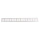 thumbnail image 4 of 1 Pieza De Pared Lateral Blanca De 24 X 3 Pulgadas Con Rejilla De Aire De Retorno Cubierta De Ventilación De Salida., 4 of 5