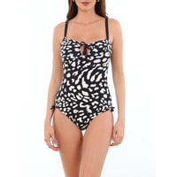 Samia - Traje De Baño Reductor Estampado Beige L