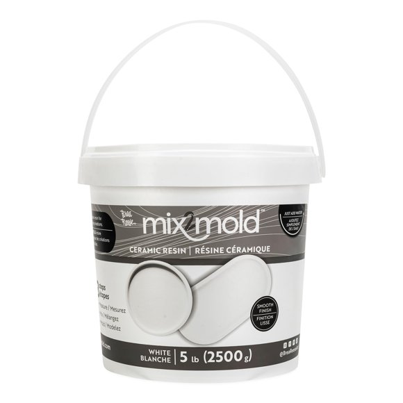 Resina cerámica Brea Reese Mix2Mold blanca 2,5 kg en polvo