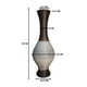 thumbnail image 5 of Jarron Florero Decorativo Tejido Rattan Moderno Blanco 70 CM, 5 of 8