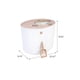 thumbnail image 2 of Caja de arena para gatos IRIS USA, entrada superior con cuchara, blanco/beige, 2 of 7
