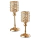 thumbnail image 3 of 2 Candelabros Dorados De Cristal Para Decoración De Fiestas, Candelabro, Regalo De Navidad, 3 of 3