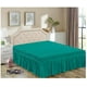 thumbnail image 1 of Faldon para cama 1,5 plaza Color Turquesa, 1 of 2