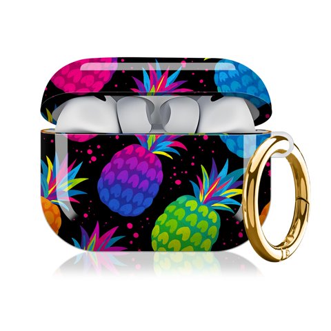 Funda Para Airpod Pro 3 (2025) Con Llavero De Piña Qqkvfng