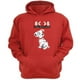 thumbnail image 1 of Polerón Canguro 101 Perritos Manchas Rojo Talla M Unisex, 1 of 3