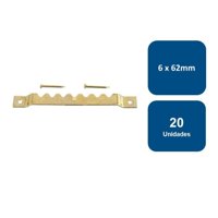 Anclajes - Soporte Para Colgar 6X62Mm 20Un.