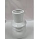 thumbnail image 3 of JARRON DECORATIVO DE CRISTAL BLANCO VINTAGE -20 x7, 3 of 4