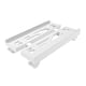 thumbnail image 1 of Soporte Móvil Ajustable para CPU Hovadova con 4 Ruedas con Freno Blanco, 1 of 7