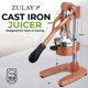 thumbnail image 2 of Exprimidor Manual de Hierro Fundido Zulay Kitchen de Alta Resistencia, 2 of 9