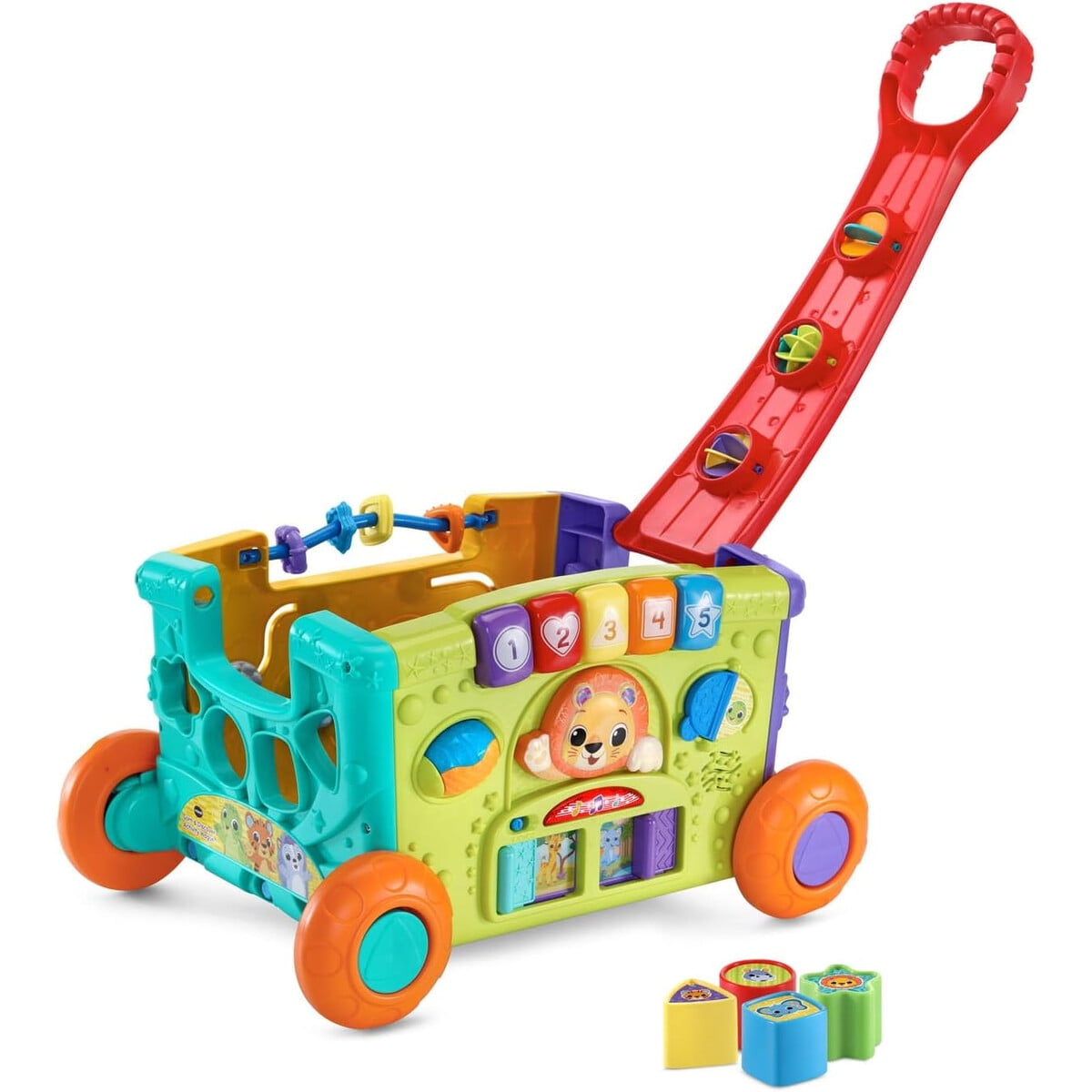 Carro Didáctico Vtech Sort And Discover Rojo Para Bebés