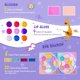 thumbnail image 2 of Kit de maquillaje Tomons Kids Princess con espejo para niños de 3 a 10 años, 2 of 6