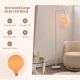 thumbnail image 3 of Lámpara de pie ONEWISH Minimalista 164 cm LED Globo de 6 pulgadas 1800 K cálido, 3 of 8