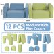 thumbnail image 2 of Sofá de juego modular para niños CAPAKIDS de 1 a 12 años, sin espuma, 2 of 9